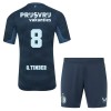 Virallinen Fanipaita + Shortsit Feyenoord Rotterdam Q. Timber 8 Vieraspelipaita 2025-26 - Lasten
